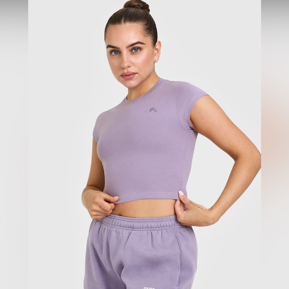 Oner Active Cotton Icon Baby Tee - Soft Purple